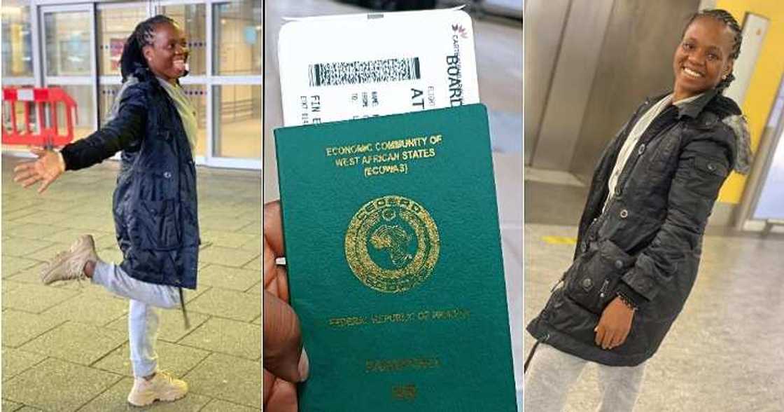 Lady relocates to UK Lady relocates to UK