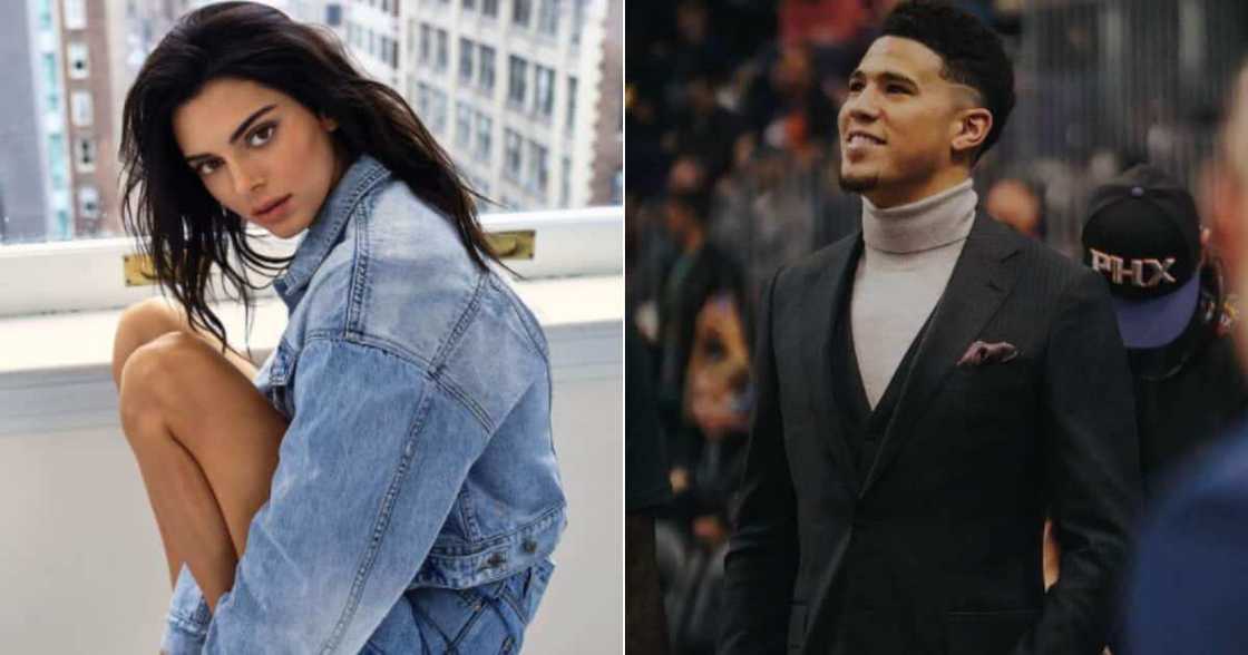 Kendall Jenner and her boyfriend Devin Booker are celebrating 1 year together. Kendall Jenner and her boyfriend Devin Booker are celebrating 1 year together.
