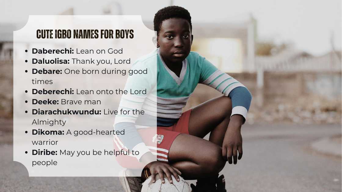 Igbo names for boys