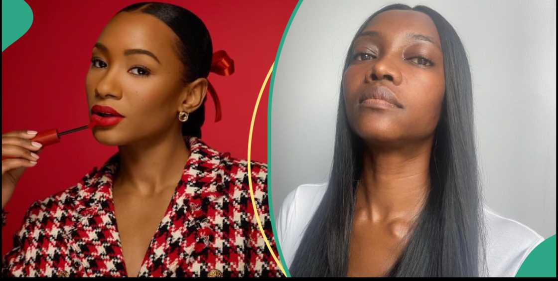 Model Oluchi tackles Temi Otedola Model Oluchi tackles Temi Otedola