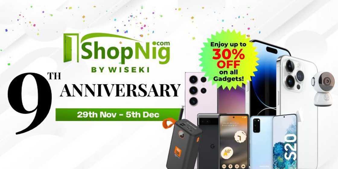 ShopNig Launches New Website and Mobile App on 9th Anniversary, Offers Great Deals