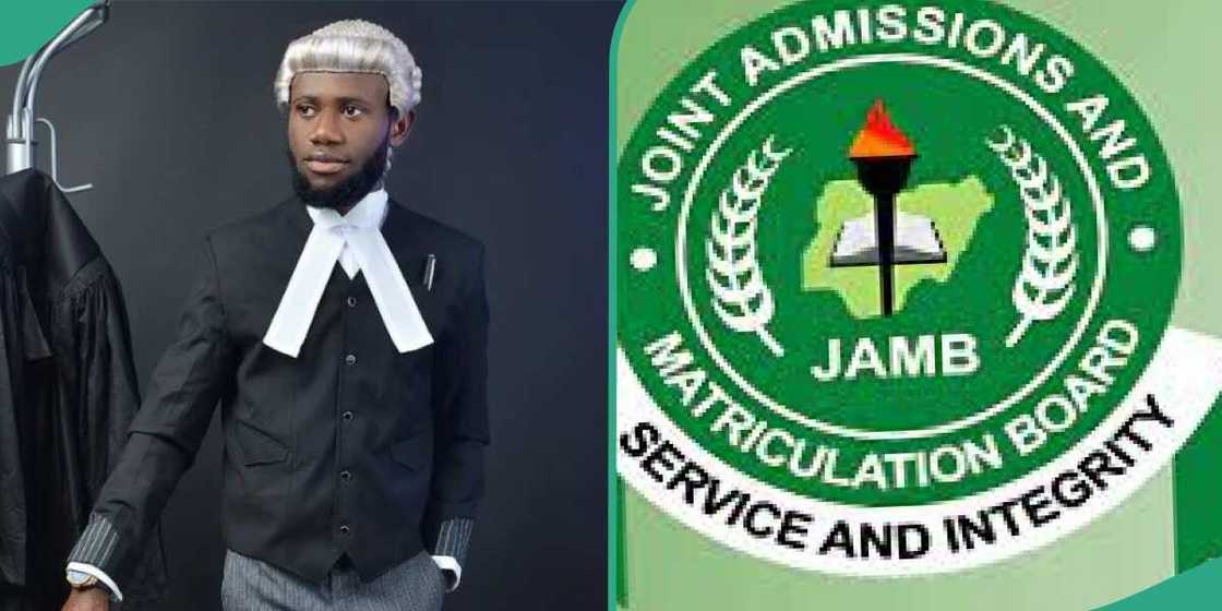 Man who wrote JAMB UTME six times and is now a lawyer