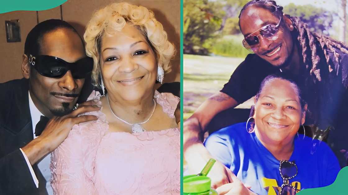 Rapper Snoop Dogg enjoys moments with his mother, Beverly Tate Rapper Snoop Dogg enjoys moments with his mother, Beverly Tate