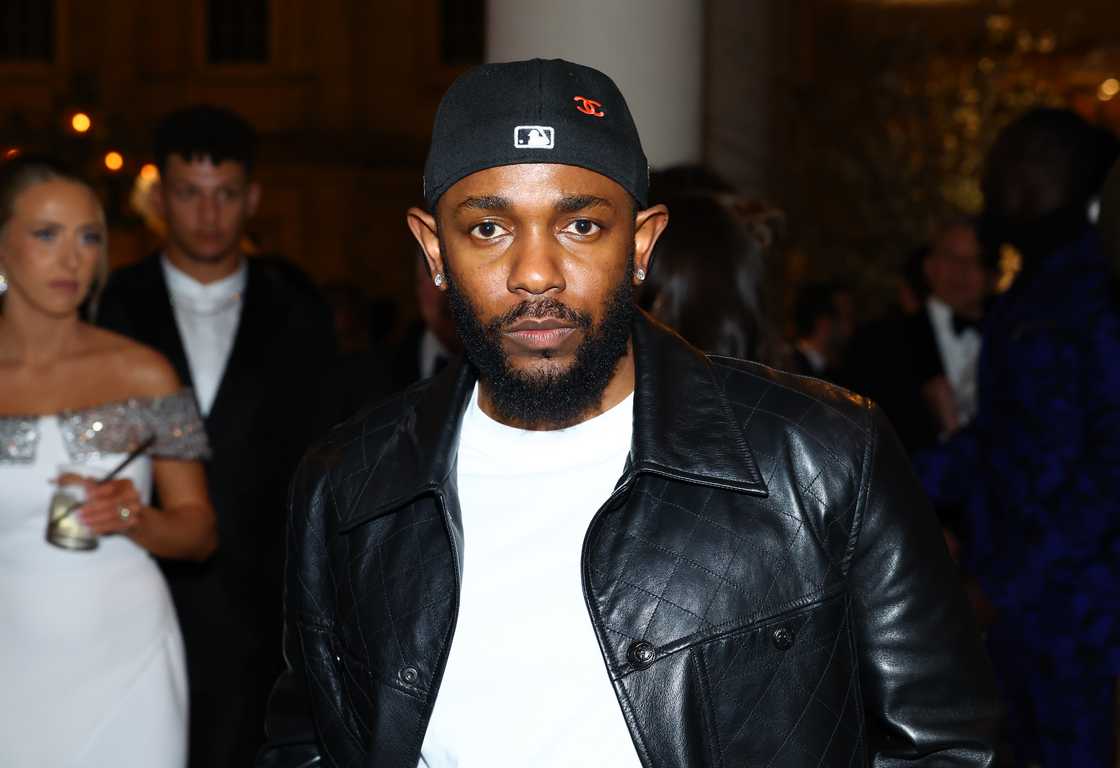 Kendrick Lamar attends The Met Gala Celebrating "Karl Lagerfeld: A Line Of Beauty" at The Metropolitan Museum of Art in New York City