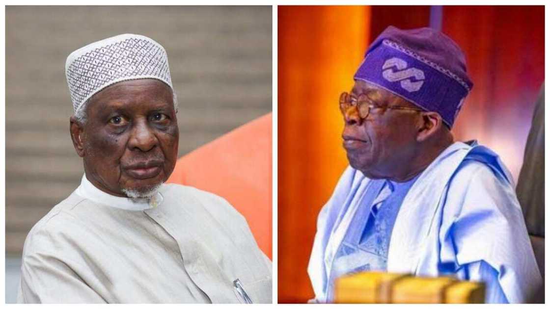 Tanko Yakasai da shugaba Tinubu. Tanko Yakasai da shugaba Tinubu.