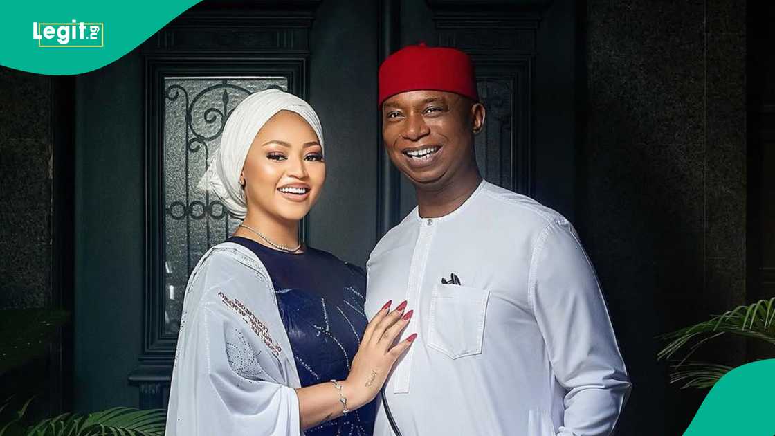 GehGeh shares video about Regina Daniels and Ned Nwoko , fans react