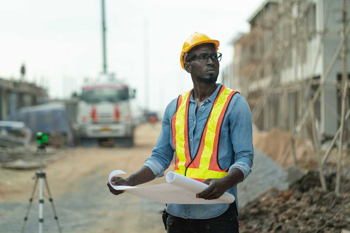 A technical engineer working at the site.