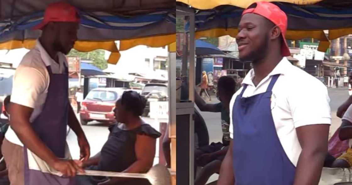 Meet the secondary school leaver who turned down an opportunity to go to university, has since been selling friend yams Meet the secondary school leaver who turned down an opportunity to go to university, has since been selling friend yams