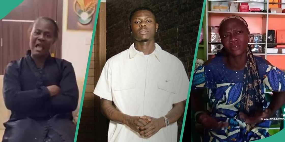 Mohbad's mum, Mohbad, Mohbad's auntie Mohbad's mum, Mohbad, Mohbad's auntie