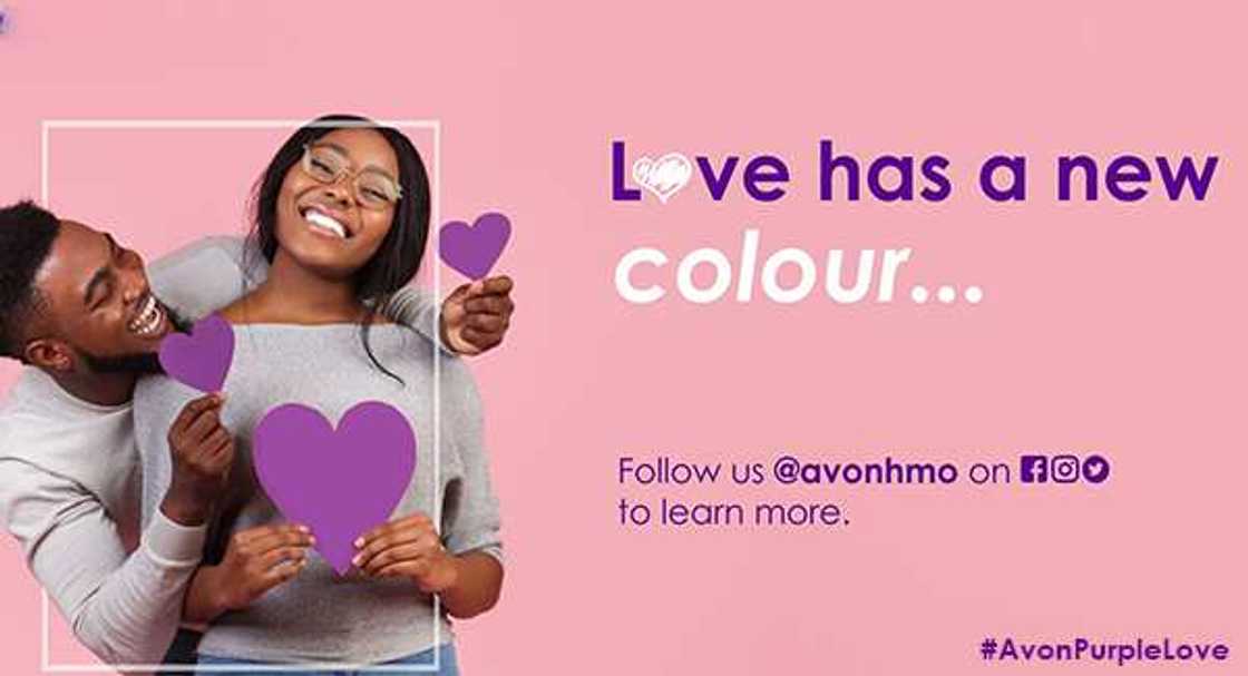 Win an all-expense-paid weekend at Transcorp Hilton, Abuja in the Avon Purple Love promo Win an all-expense-paid weekend at Transcorp Hilton, Abuja in the Avon Purple Love promo