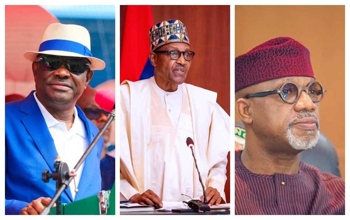 Wike, Buhari, Dapo, LG Funds Wike, Buhari, Dapo, LG Funds