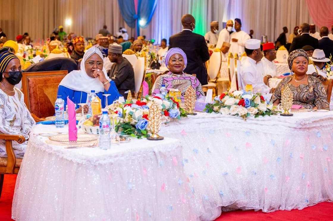 Prominent APC, PDP Presidential Aspirants, Aisha Buhari's Iftar Dinner, Osinbajo, Atiku Prominent APC, PDP Presidential Aspirants, Aisha Buhari's Iftar Dinner, Osinbajo, Atiku