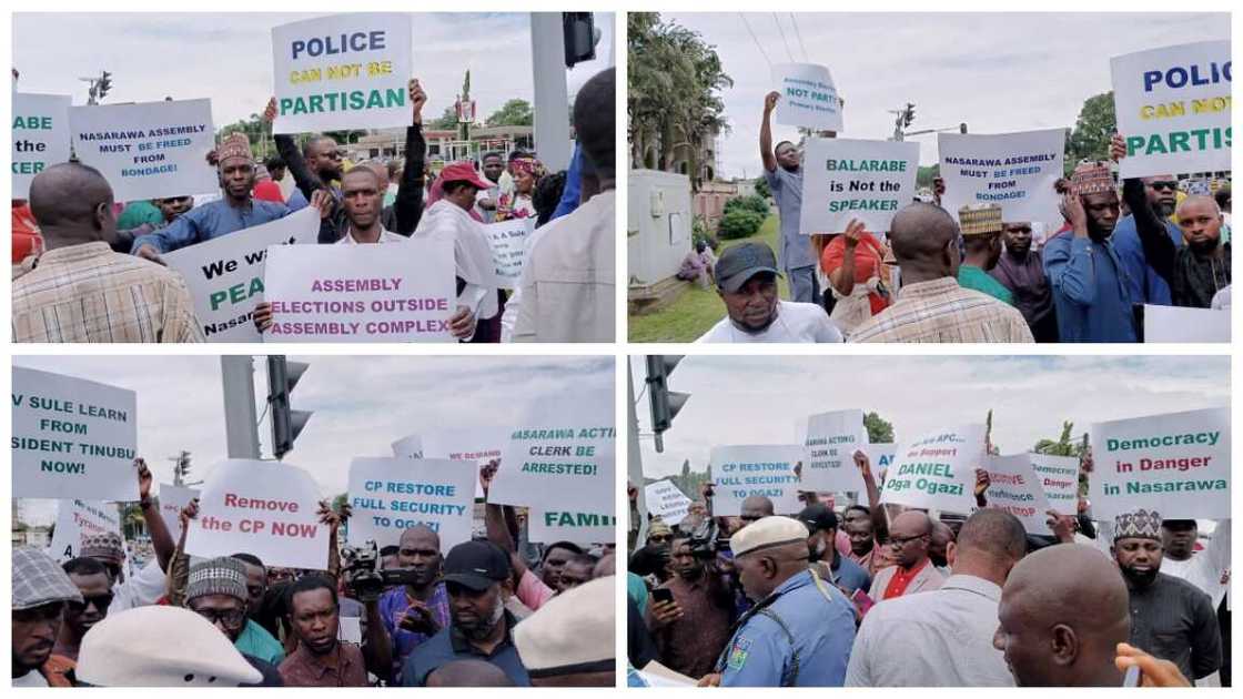 Zanga-zanga kan rikicin Nasarawa. Zanga-zanga kan rikicin Nasarawa.