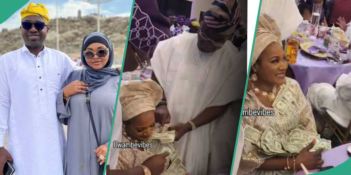 Video of Mercy Aigbe's husband spraying his first wife dollars trends Video of Mercy Aigbe's husband spraying his first wife dollars trends