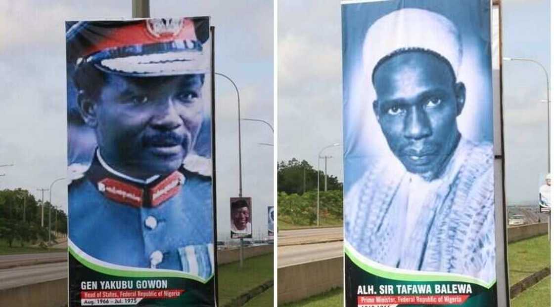 Nigeria at 59: Abuja city gate wears new look for independence anniversary Nigeria at 59: Abuja city gate wears new look for independence anniversary