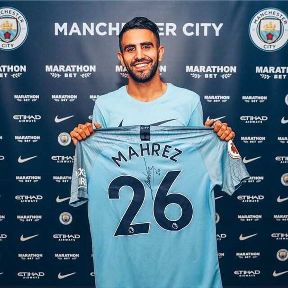 Riyad Mahrez Manchester City Riyad Mahrez Manchester City