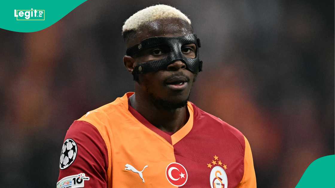 Victor Osimhen, Galatasaray, Bodo Glimt, UEFA Champions League, Rams Park, Istanbul, Turkiye. Victor Osimhen, Galatasaray, Bodo Glimt, UEFA Champions League, Rams Park, Istanbul, Turkiye.