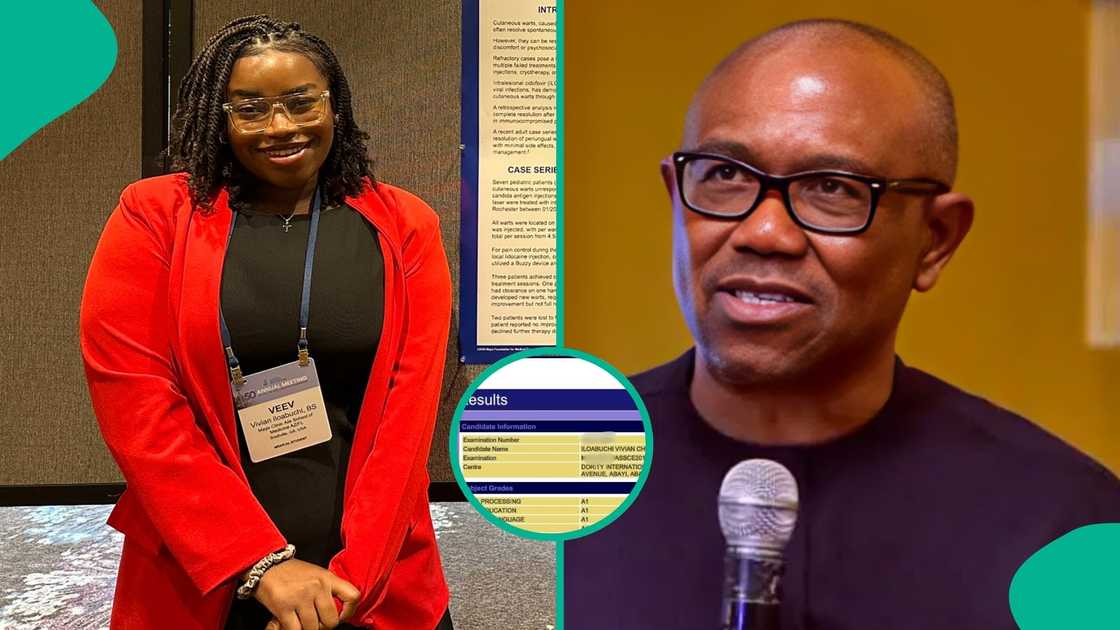 A young Nigerian lady celebrates her academic journey from having a perfect WAEC to becoming a medical doctor. She spoke about encounter with Peter Obi
