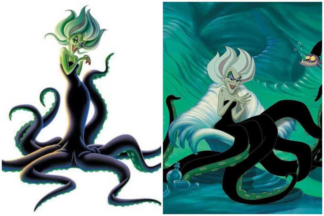 Morgana, the ugly cartoon character Morgana, the ugly cartoon character
