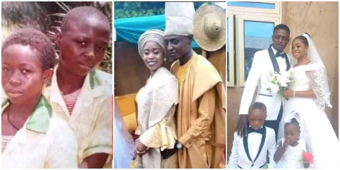 Lovers since secondary school finally get married after 15 years, their throwback photo stuns the internet Lovers since secondary school finally get married after 15 years, their throwback photo stuns the internet
