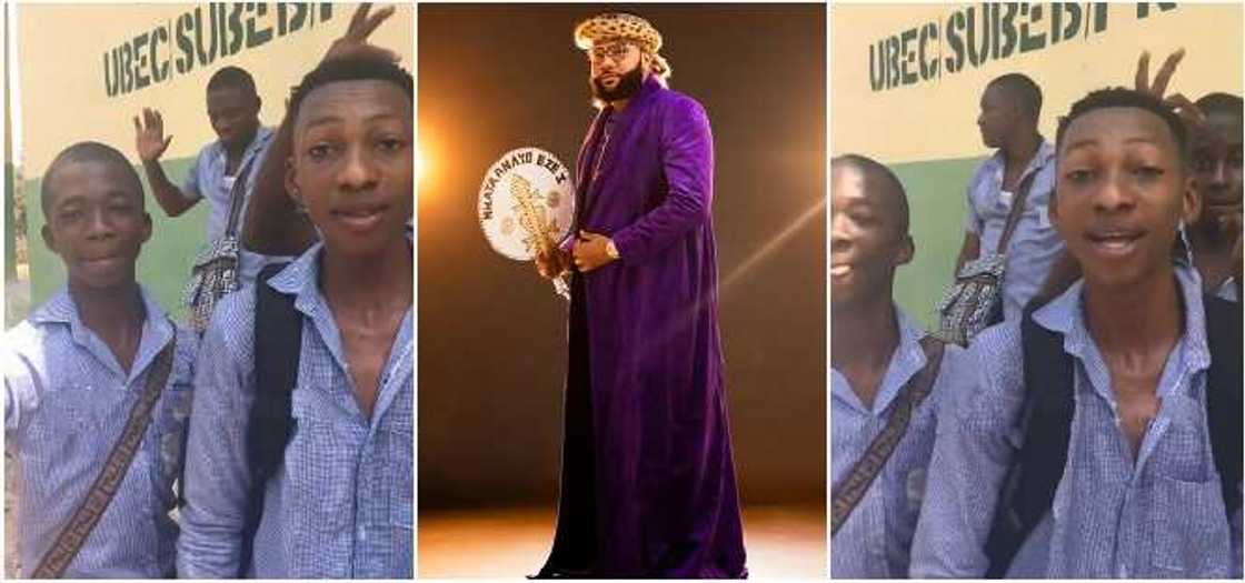 Nigerian socialite, E-Money just received a cool rap song from Igbo Boy Space for his 40th birthday Nigerian socialite, E-Money just received a cool rap song from Igbo Boy Space for his 40th birthday