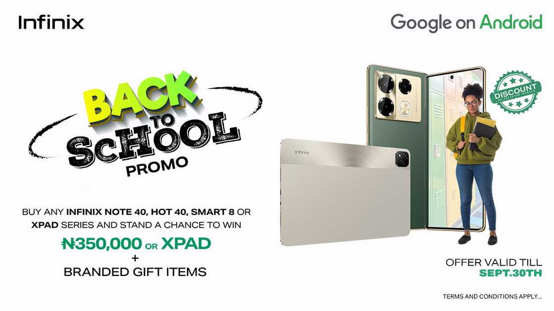 Win N350,000, X-PAD, Others in Infinix’s Back to School Promo