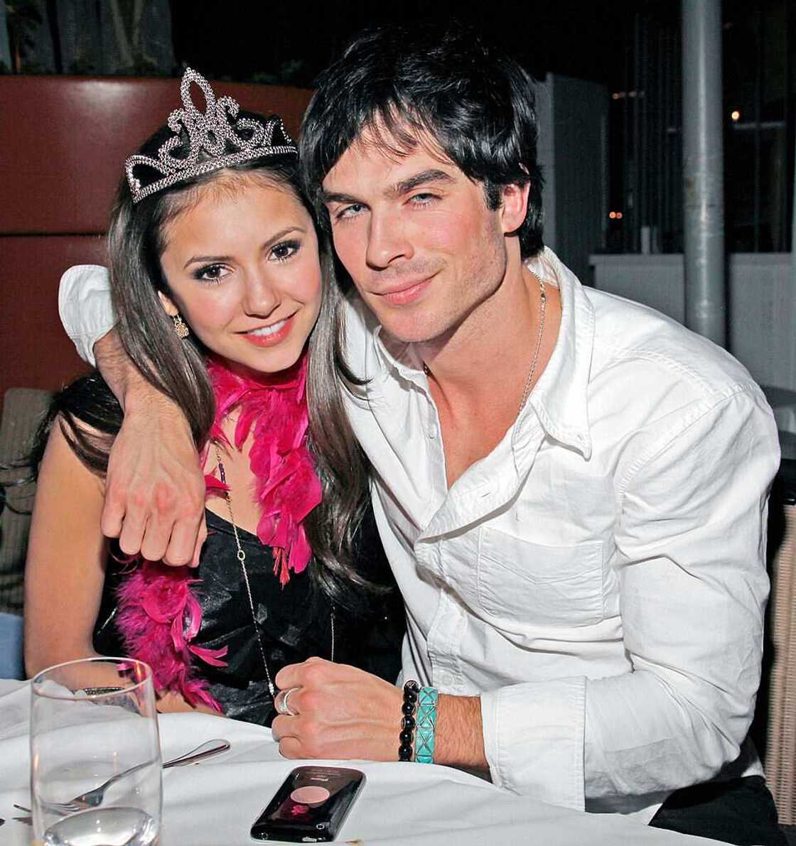 Nina Dobrev et Ian Somerhalder