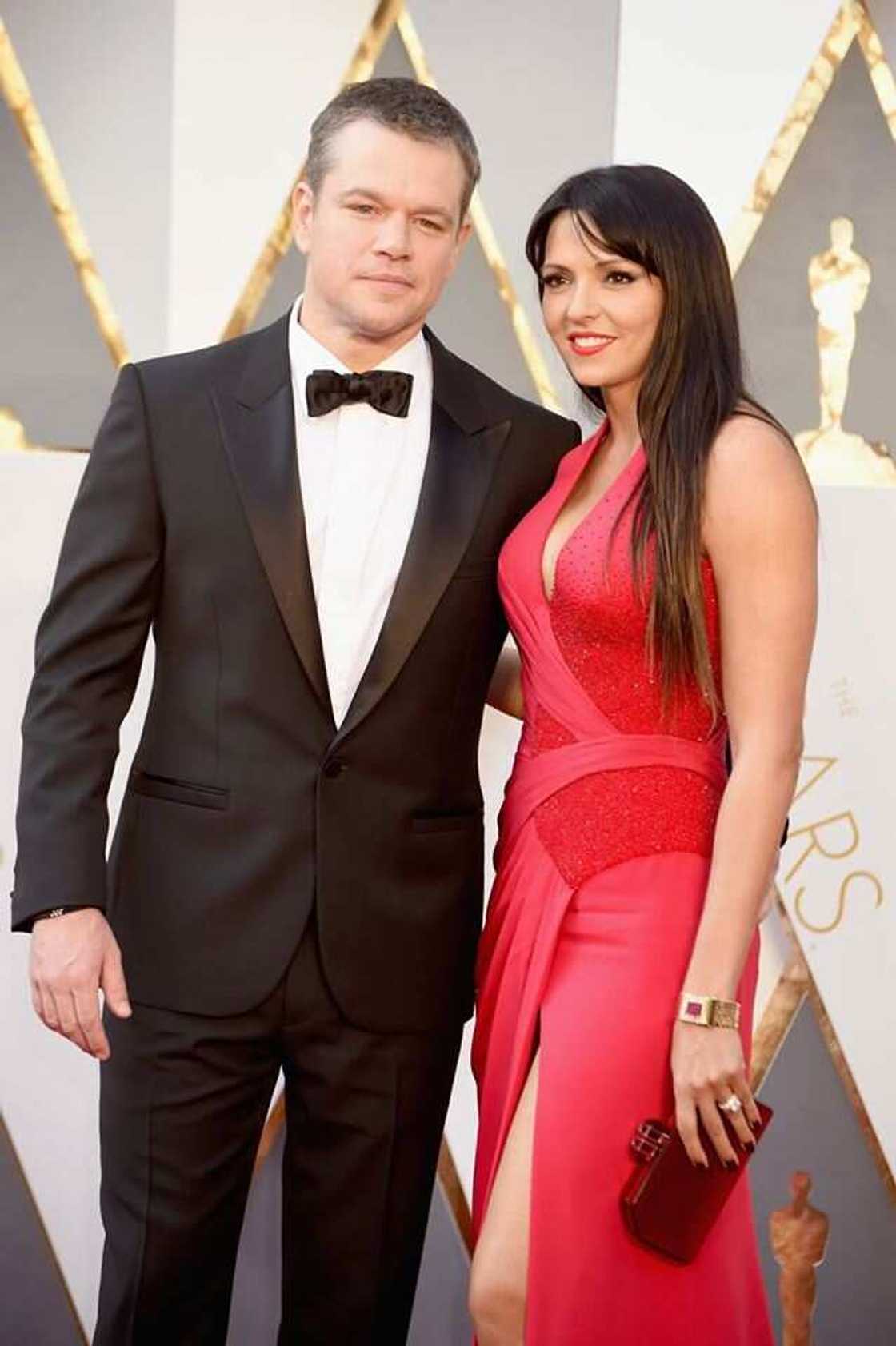 Matt Damons wife Matt Damons wife