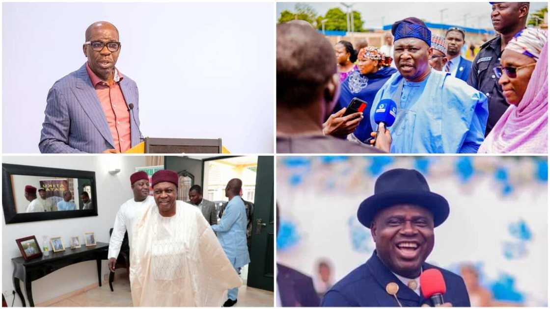 Obaseki/Darius Ishaku/Fintiri/Douye Diri/PDP Governors/PDP Crisis/Wike/Atiku