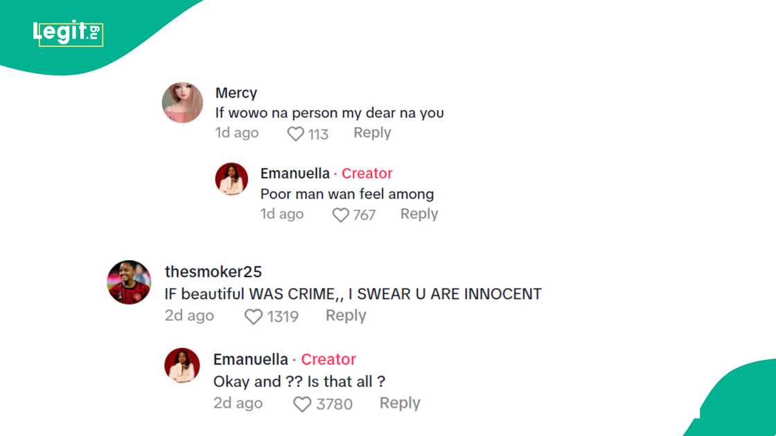 Emmanuella claps back as trolls call her ugly. Emmanuella claps back as trolls call her ugly.