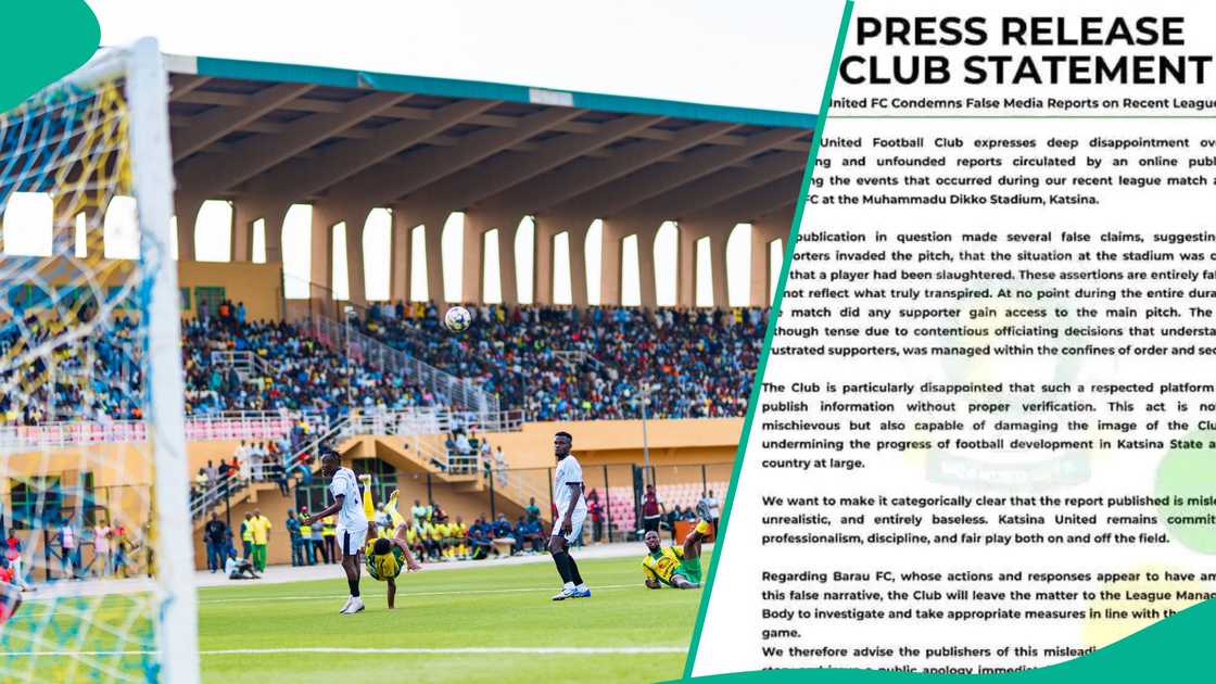 Katsina United ta musanta hallaka dan wasan Barau FC