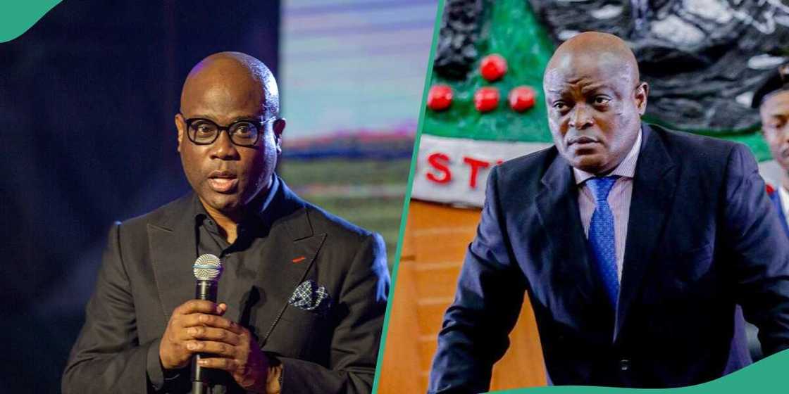 Late Access CEO, Herbert Wigwe and the Speaker of Lagos state House of Assembly Late Access CEO, Herbert Wigwe and the Speaker of Lagos state House of Assembly