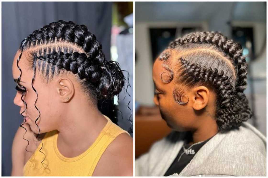 Classy butterfly stitch braids Classy butterfly stitch braids