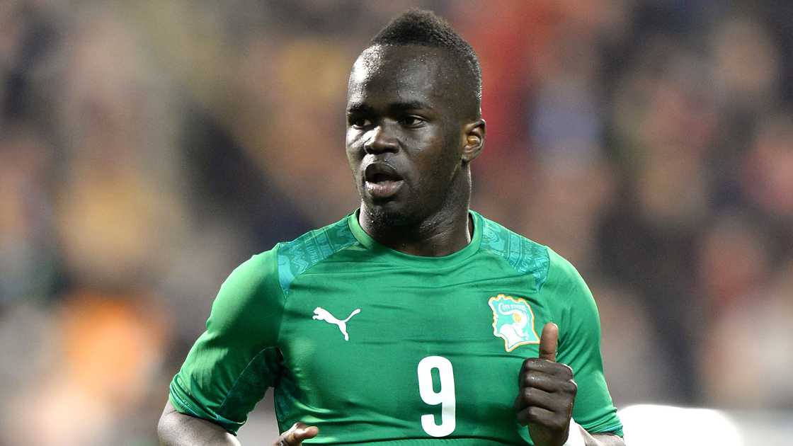 Cheick Tioté runs during a match against Belgium. Cheick Tioté runs during a match against Belgium.