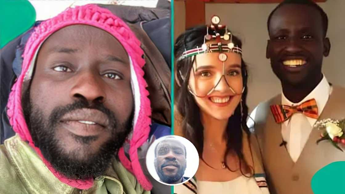 Man cries out after wife reportedly breaks up with him