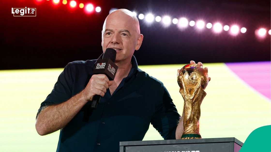 Gianni Infantino, FIFA, World Cup, USA, Canada, Mexico, Football. Gianni Infantino, FIFA, World Cup, USA, Canada, Mexico, Football.