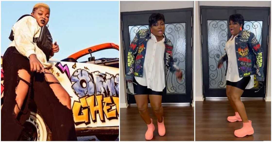 Funke Akindele loses home training in dance video Funke Akindele loses home training in dance video