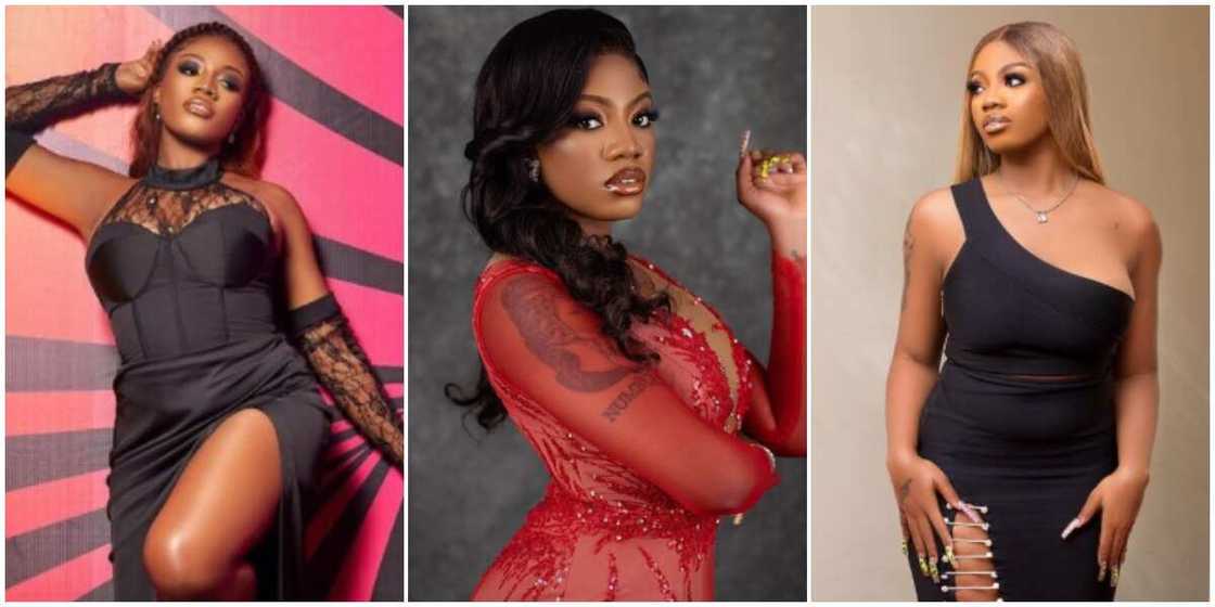 Photos of BBNaija 2021 star Angel. Photos of BBNaija 2021 star Angel.
