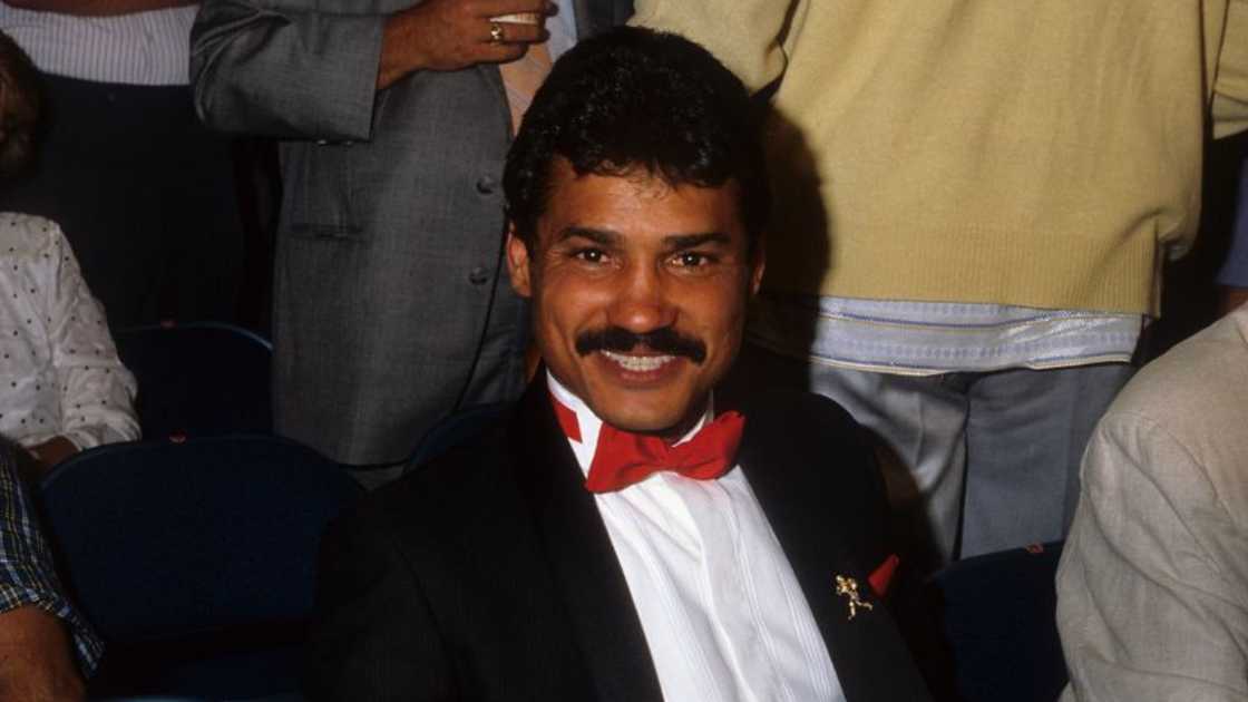 Alexis Arguello in Caesars Palace, Las Vegas, Nevada Alexis Arguello in Caesars Palace, Las Vegas, Nevada
