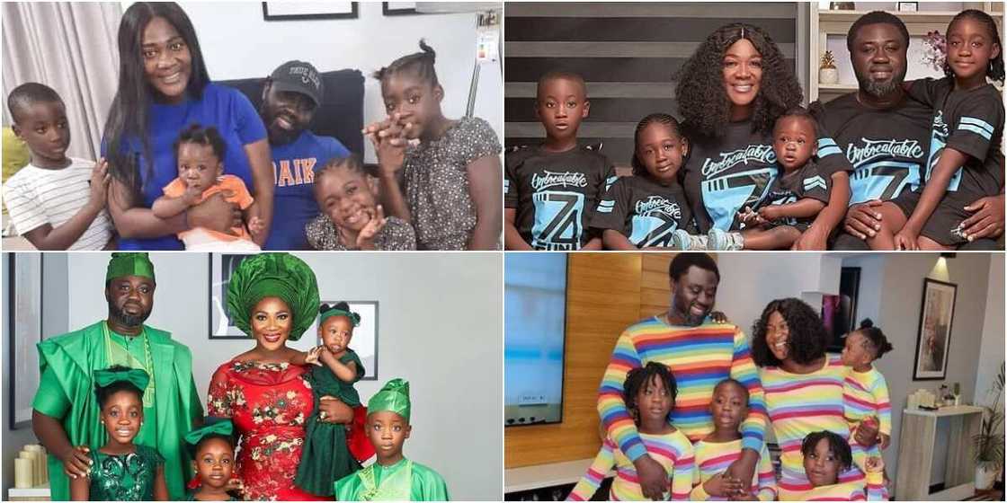 Mercy Johnson's family