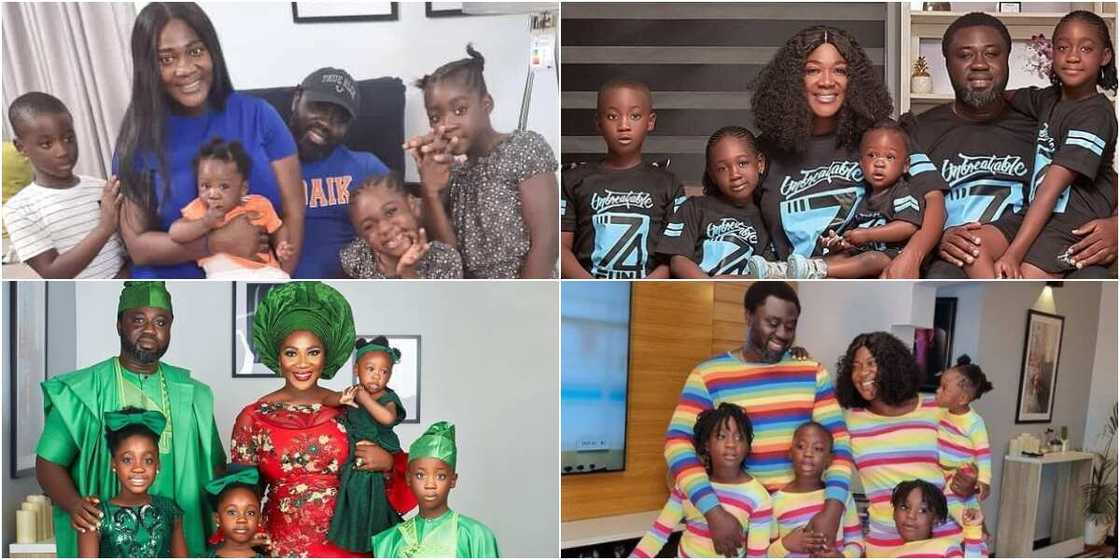 Mercy Johnson's family Mercy Johnson's family