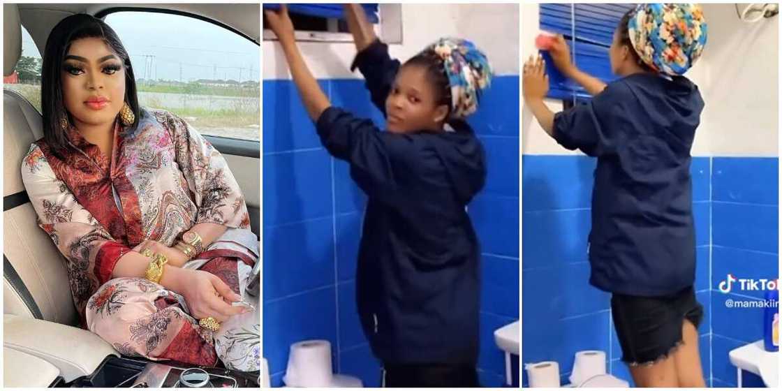 Bobrisky and maid Bobrisky and maid