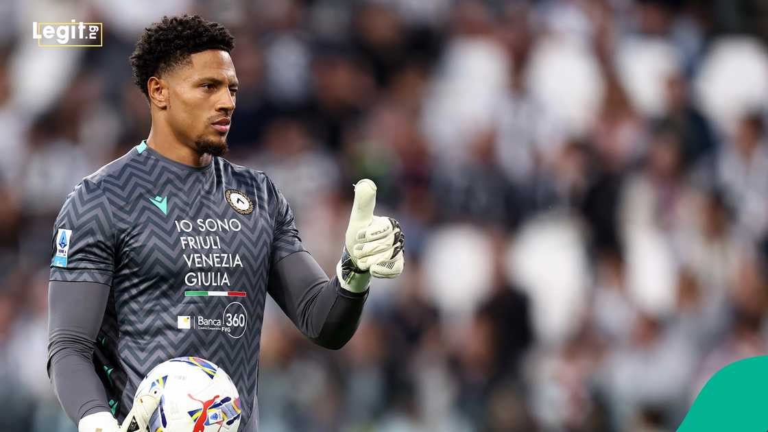 Maduka Okoye, Udinese, Juventus, Serie A, Italy. Maduka Okoye, Udinese, Juventus, Serie A, Italy.