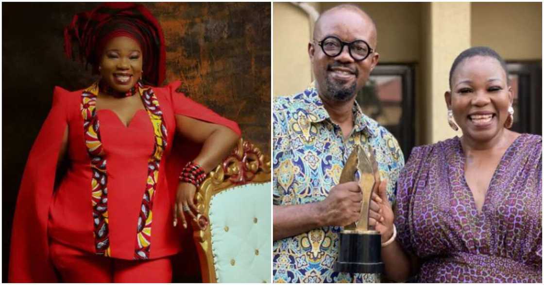 Late Ada Ameh and colleague Charles Inojie Late Ada Ameh and colleague Charles Inojie