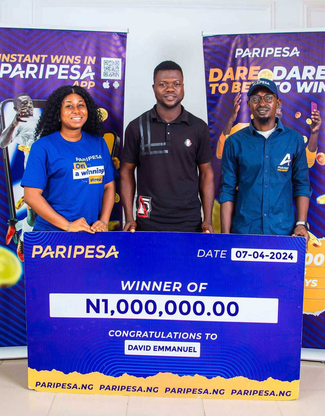 PariPesa Presents: Your Ticket to N5,000,000 Glory! PariPesa Presents: Your Ticket to N5,000,000 Glory!