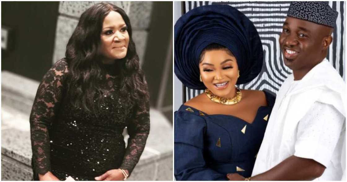 Nollywood actress Mercy Aigbe reacts after Adekaz's first wife called her out Nollywood actress Mercy Aigbe reacts after Adekaz's first wife called her out