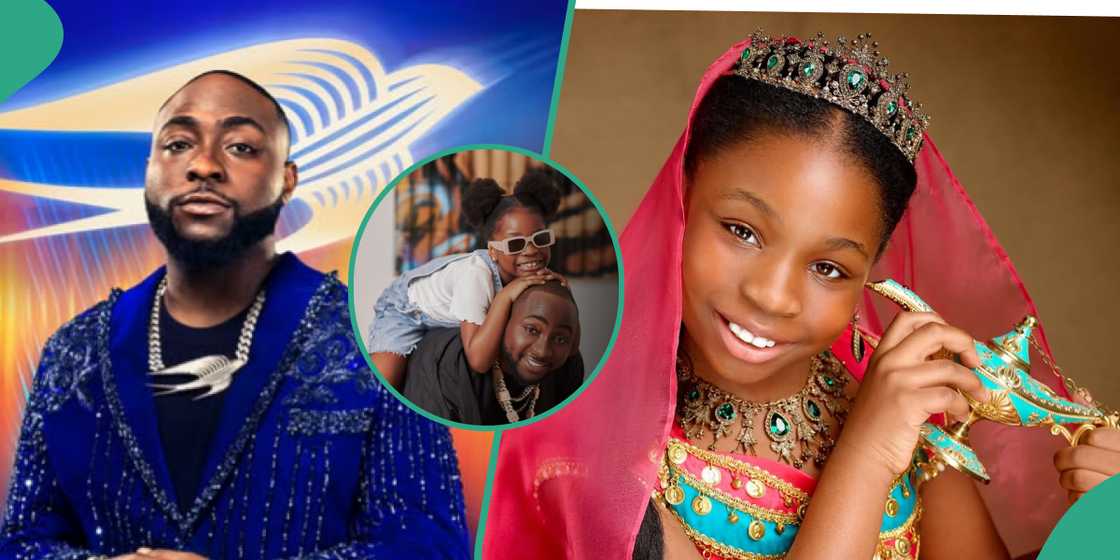 Davido celebrates his first child Imade as she turns 10 Davido celebrates his first child Imade as she turns 10