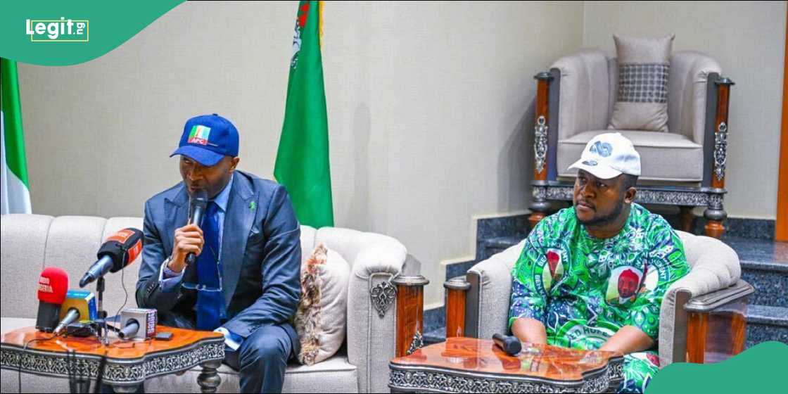 Kalu receives a delegation of Renewed Hope Patners