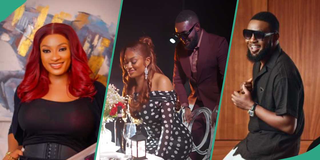 Ayo Makun and May Edochie announce their upcoming movie. Ayo Makun and May Edochie announce their upcoming movie.