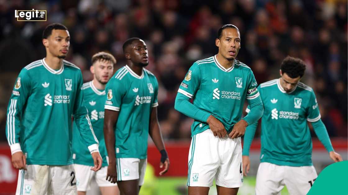 Virgil van Dijk, Liverpool, Brentford, EPL, Gtech Community, Football, England. Virgil van Dijk, Liverpool, Brentford, EPL, Gtech Community, Football, England.